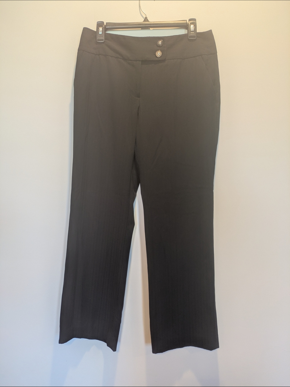 Apt. 9 Maxwell Women's Black Straight-Leg Dress Trousers